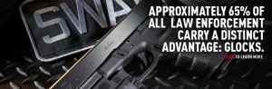 law_enforcement pick Glock 65 percent of the time