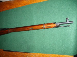 Barrrel and muzzle of a 91/30 Mosin